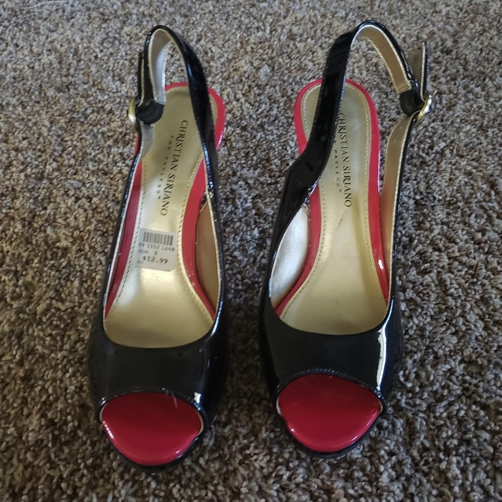 Black heels